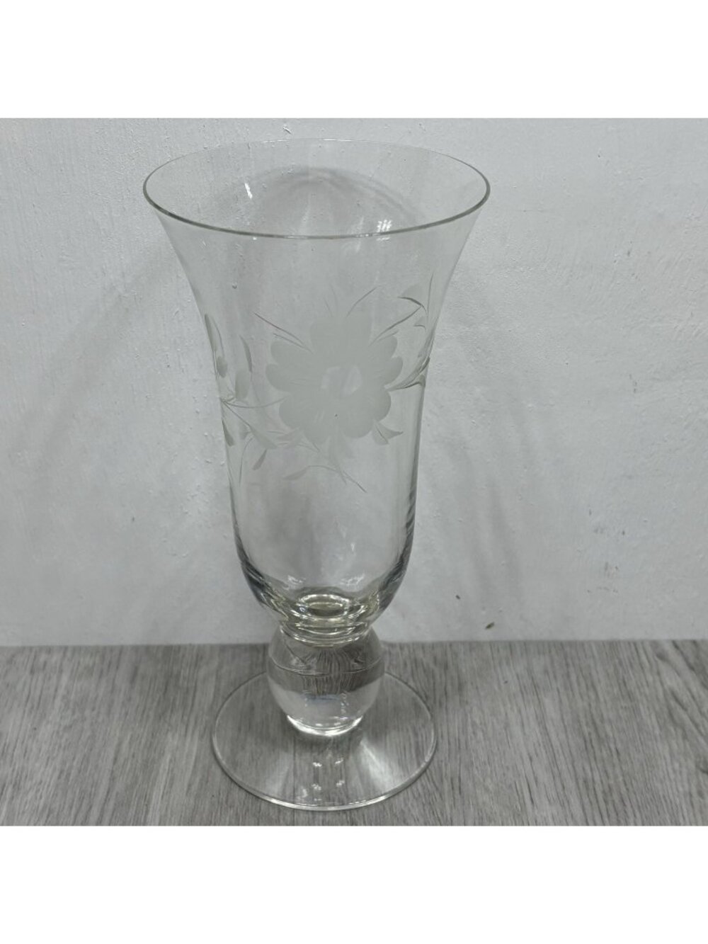 The Bombay Co Decorative Vase 8.5” Tall Floral Vine Foliage